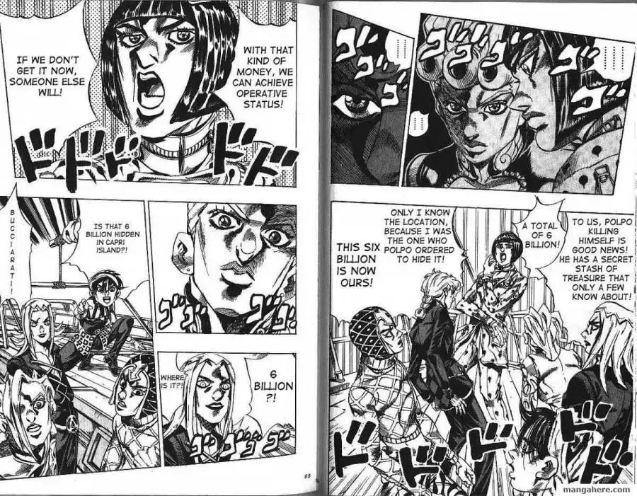 JoJo's Bizarre Adventure Part 5: Vento Aureo Chapter 3 30